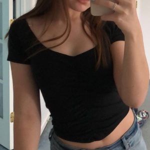 Black Hollister Top